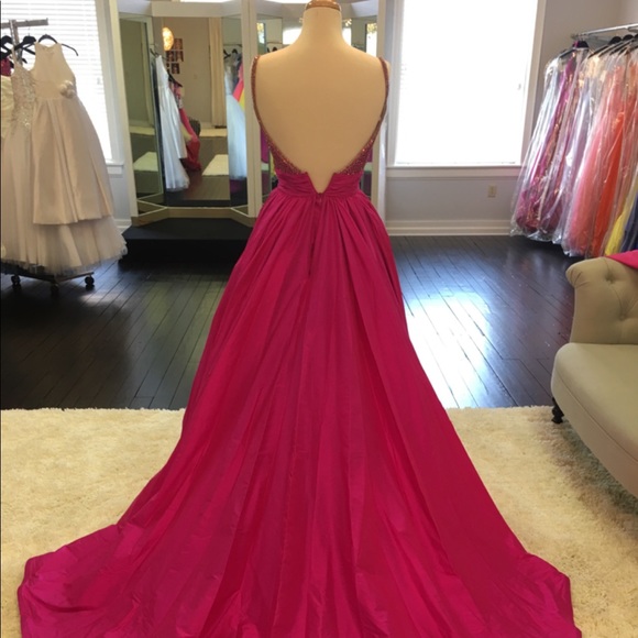 Couture Sherri Hill gown - Picture 2 of 2